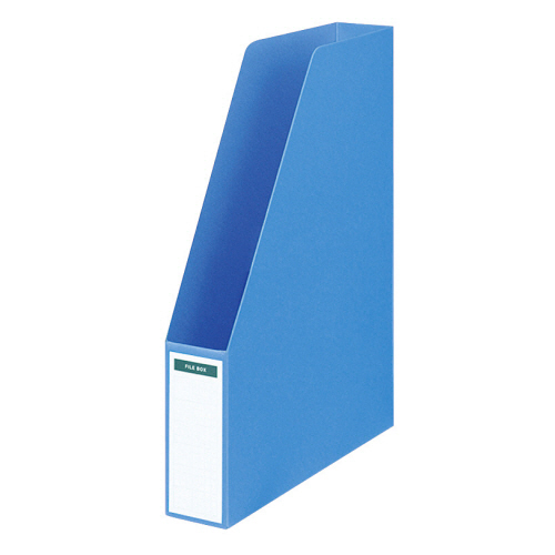 ﾌｧｲﾙﾎﾞｯｸｽ A4ﾀﾃ 背幅53mm 青 1ｾｯﾄ(10冊)画像