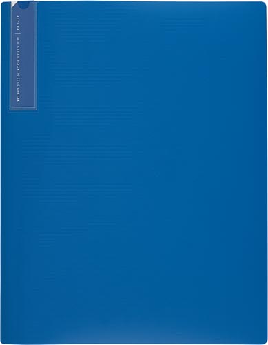 抗菌スリムクリヤーブック　Ａ４　１０Ｐ　ブルー画像