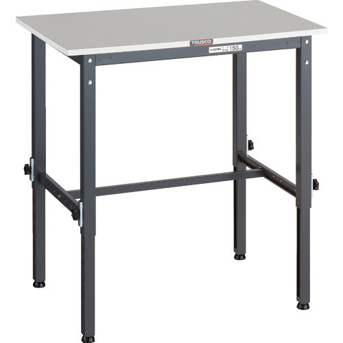 RAEM2型高さ調節作業台 天板 900×600×650-950mm 脚部:ﾀﾞｰｸｸﾞﾚｰ 1台画像