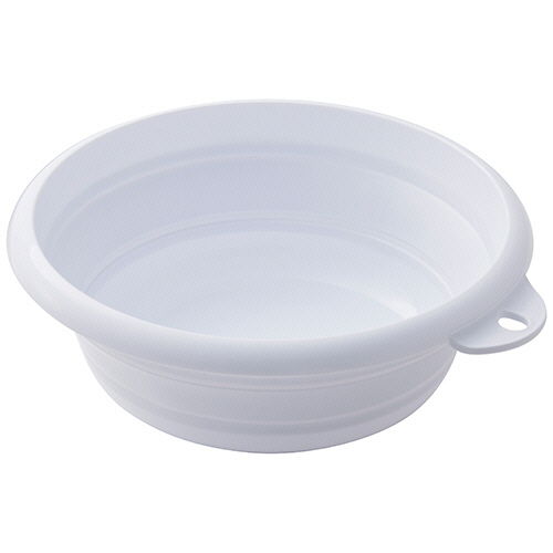 おりたためる 湯おけ(ﾏｸﾞﾈｯﾄ付) ﾎﾜｲﾄ 1個画像