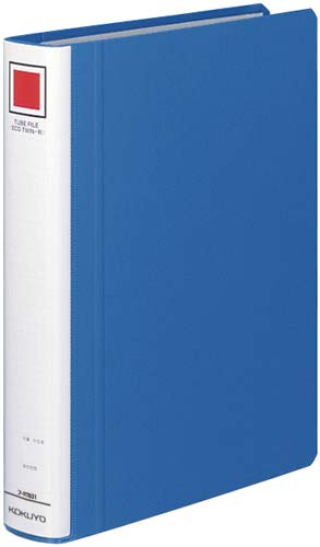 チューブＦエコツインＲ青Ｂ５縦背幅４５ｍｍ４－９冊画像