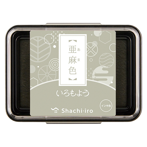 いろもよう ｽﾀﾝﾌﾟﾊﾟｯﾄﾞ 亜麻色(あまいろ) 1個画像