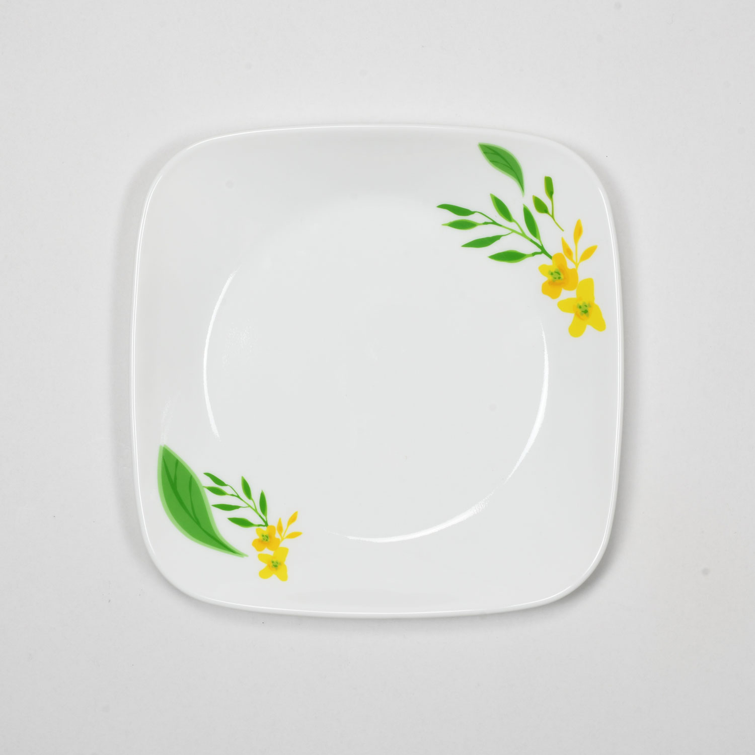 洋食器 コレールノーブル イエロー スクエア中皿 J2211-NBY パール金属画像