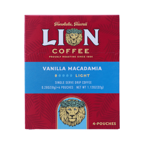 ライオンコーヒー　バニラマカダミア　４Ｐ×６画像