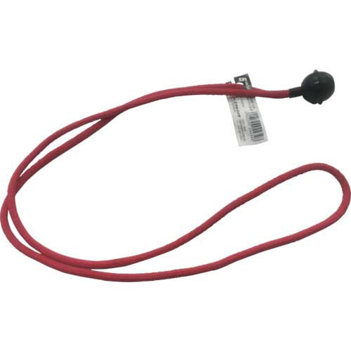 ｺﾞﾑ ﾎﾞｰﾙ止めﾊﾞﾝｼﾞｰｺｰﾄﾞ 5mm×600mm 赤 1本画像