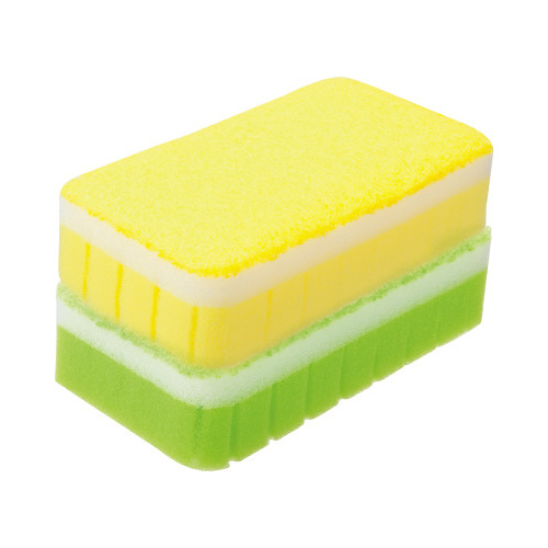 泡立つスポンジ　ソフト　２個パック画像