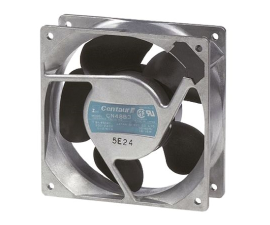 軸流ファン 電源電圧：100 V ac AC 119 x 119 x 38mm