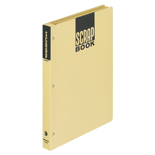 ｽｸﾗｯﾌﾟﾌﾞｯｸD(とじこみ式) B5 中紙28枚 背幅25mm ｸﾗﾌﾄ 1冊画像