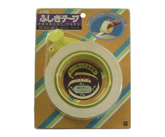 ふしぎテープ白ディスペンサー付40MM×100M画像