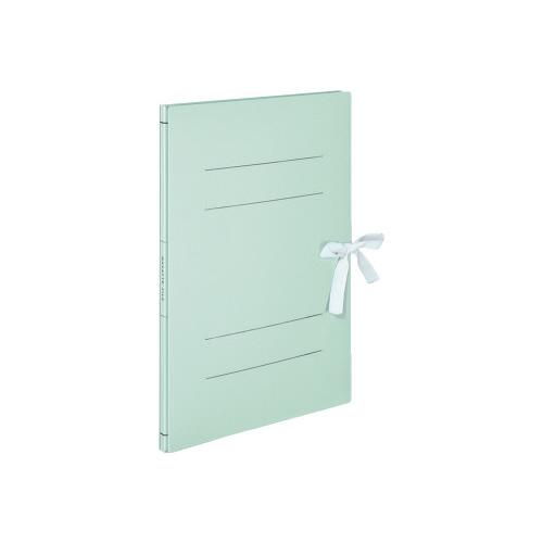 ガバットファイル（活用タイプ・紙製）紐付Ａ４縦　青画像