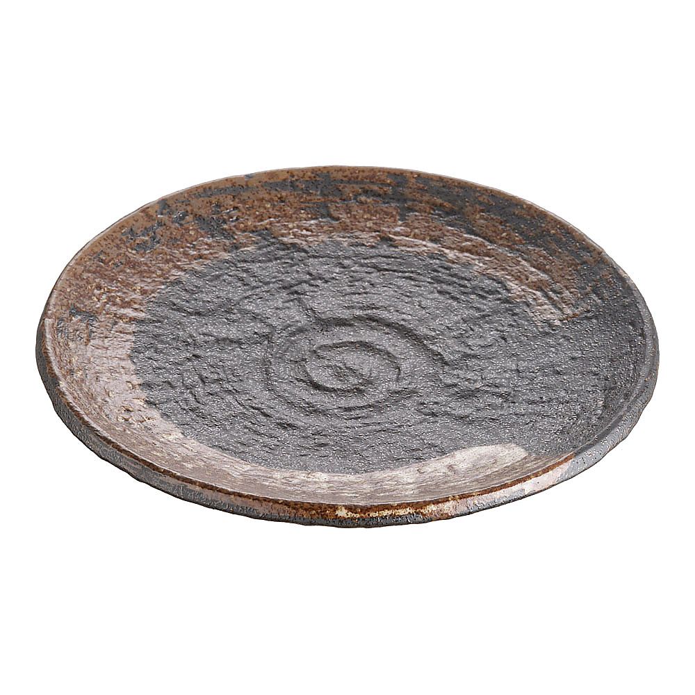 南蛮白刷毛5.0丸皿 T03-94画像