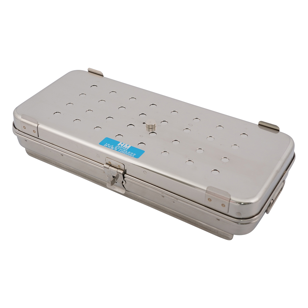 卓上オートクレーブ用角カスト(フタ・底開閉式) 310×130×40mm画像