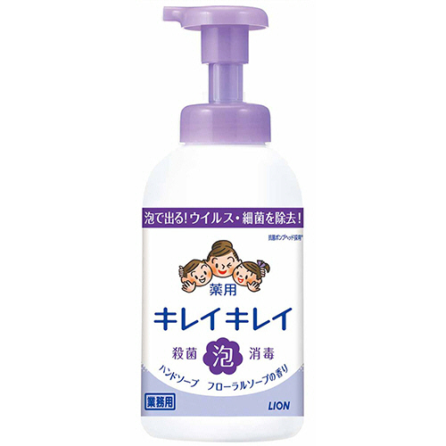 ｷﾚｲｷﾚｲ 薬用 泡ﾊﾝﾄﾞｿｰﾌﾟ ﾌﾛｰﾗﾙｿｰﾌﾟ 本体 550mL 1個画像
