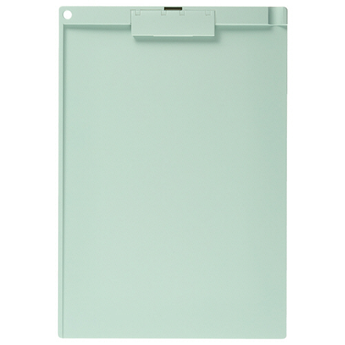 ｸﾘｯﾌﾟﾎﾞｰﾄﾞ(薄型･静音) A4ﾀﾃ ｸﾞﾘｰﾝ 1ｾｯﾄ(10枚)画像