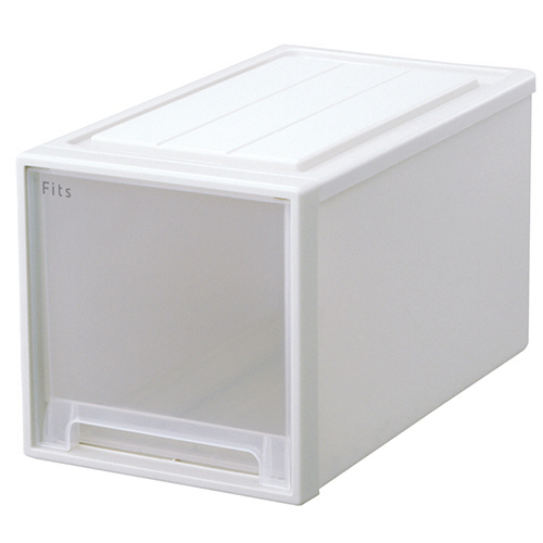 Fits ﾌｨｯﾂｹｰｽ 53-30L ﾎﾜｲﾄｸﾘｱ 1個画像