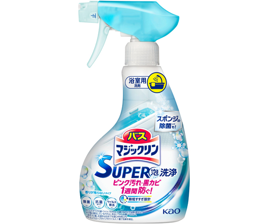 バスマジックリン SUPER泡洗浄 香りが残らないタイプ 本体 350mL画像