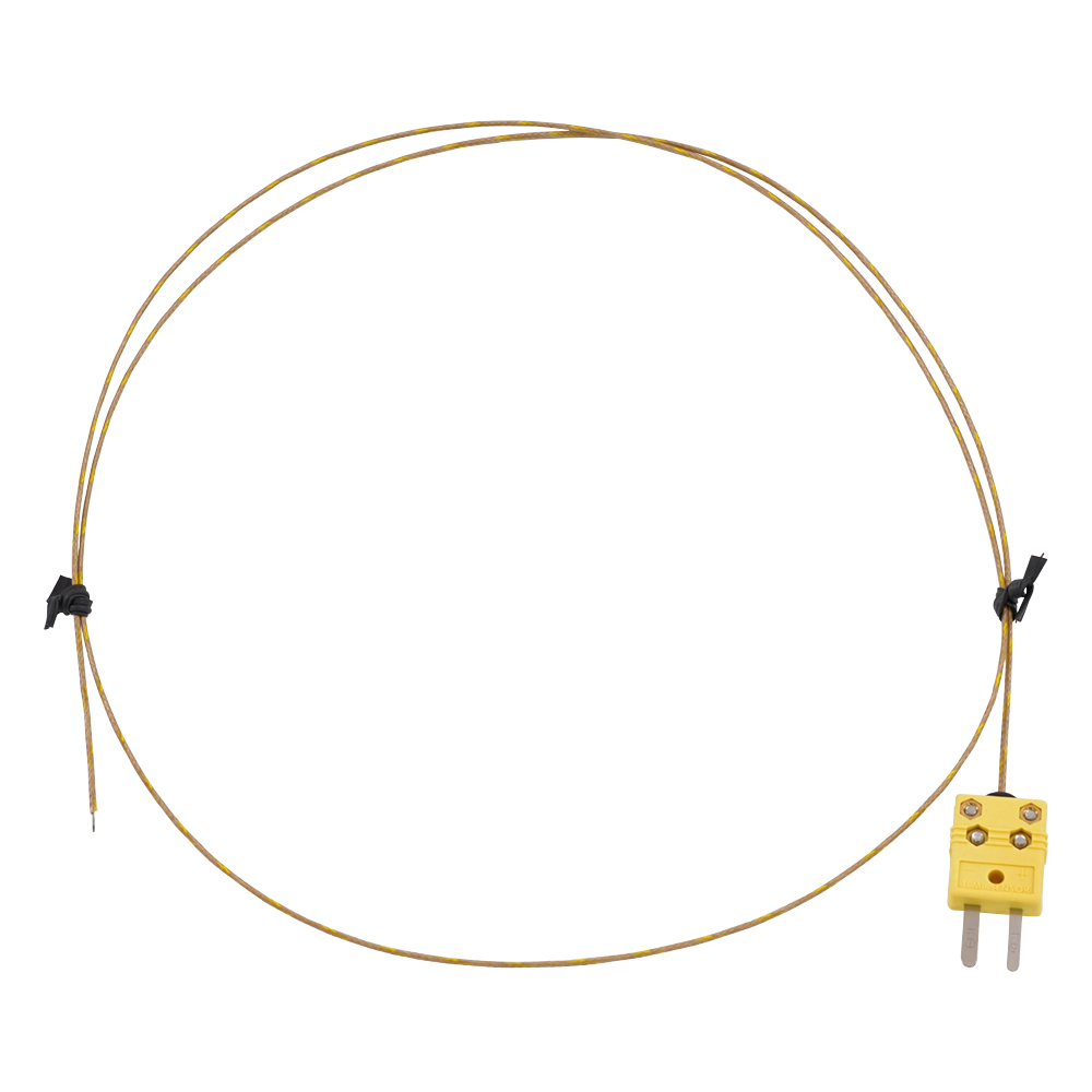 被覆K熱電対（ガラス被覆）画像