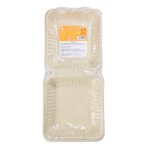 パックスタイル バガス容器 BBランチ 200-220（5枚入）画像