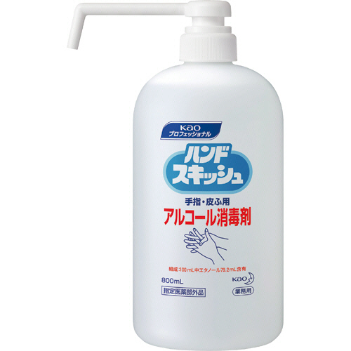 ﾊﾝﾄﾞｽｷｯｼｭ ｱﾙｺｰﾙ消毒剤 800mL 1本画像