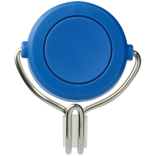 超強力ﾏｸﾞﾈｯﾄﾌｯｸ 小 耐荷重約1.5kg 青 1個画像