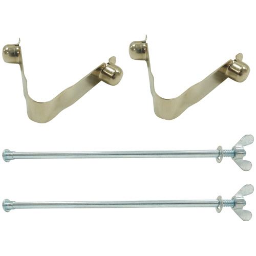 松葉杖 ﾀｹﾄﾗｸﾗｯﾁ交換用ﾊﾟｰﾂ ﾈｼﾞｾｯﾄ 2組入(ﾈｼﾞｾｯﾄ2個･ﾌﾟｯｼｭﾎﾞﾀﾝ2個) 1ｾｯﾄ画像