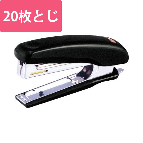 小型ホッチキス　HD-10D　ブラック画像