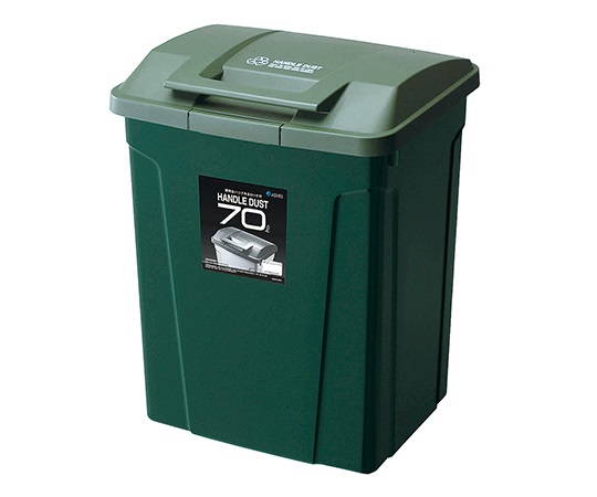 SPハンドル付ダストボックス グリーン 70L画像