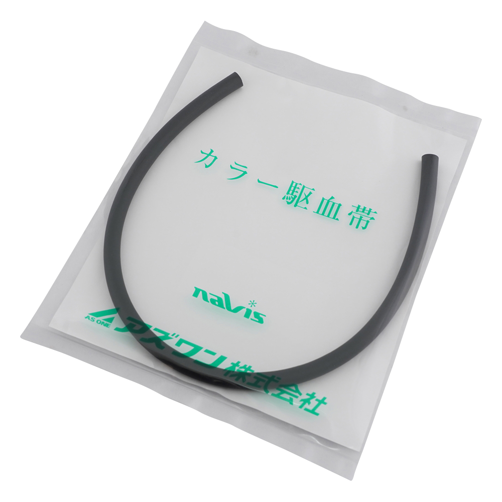 ラテックス駆血帯（交換部品） 替えゴム（ブラック） 400mm画像