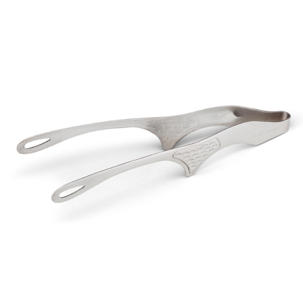 18-0 仙武堂 焼肉トング 足付き シルバー 中 トーダイ画像