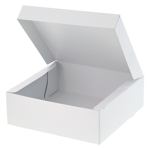 ｹｰｷ箱 PC-ｶﾗｰ65 5号 ﾎﾜｲﾄ 1ｾｯﾄ(100枚:10枚×10ﾊﾟｯｸ)画像