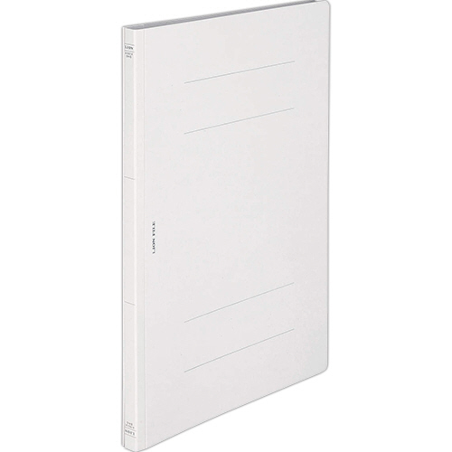 ﾌﾗｯﾄﾌｧｲﾙ(環境) 樹脂押え具 B4ﾀﾃ 150枚収容 背幅18mm 無着色 1冊画像