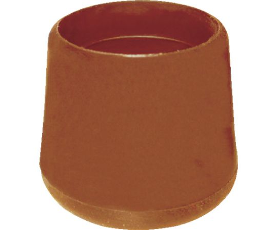 イス脚キャップ　12.7mm　茶　4個組画像