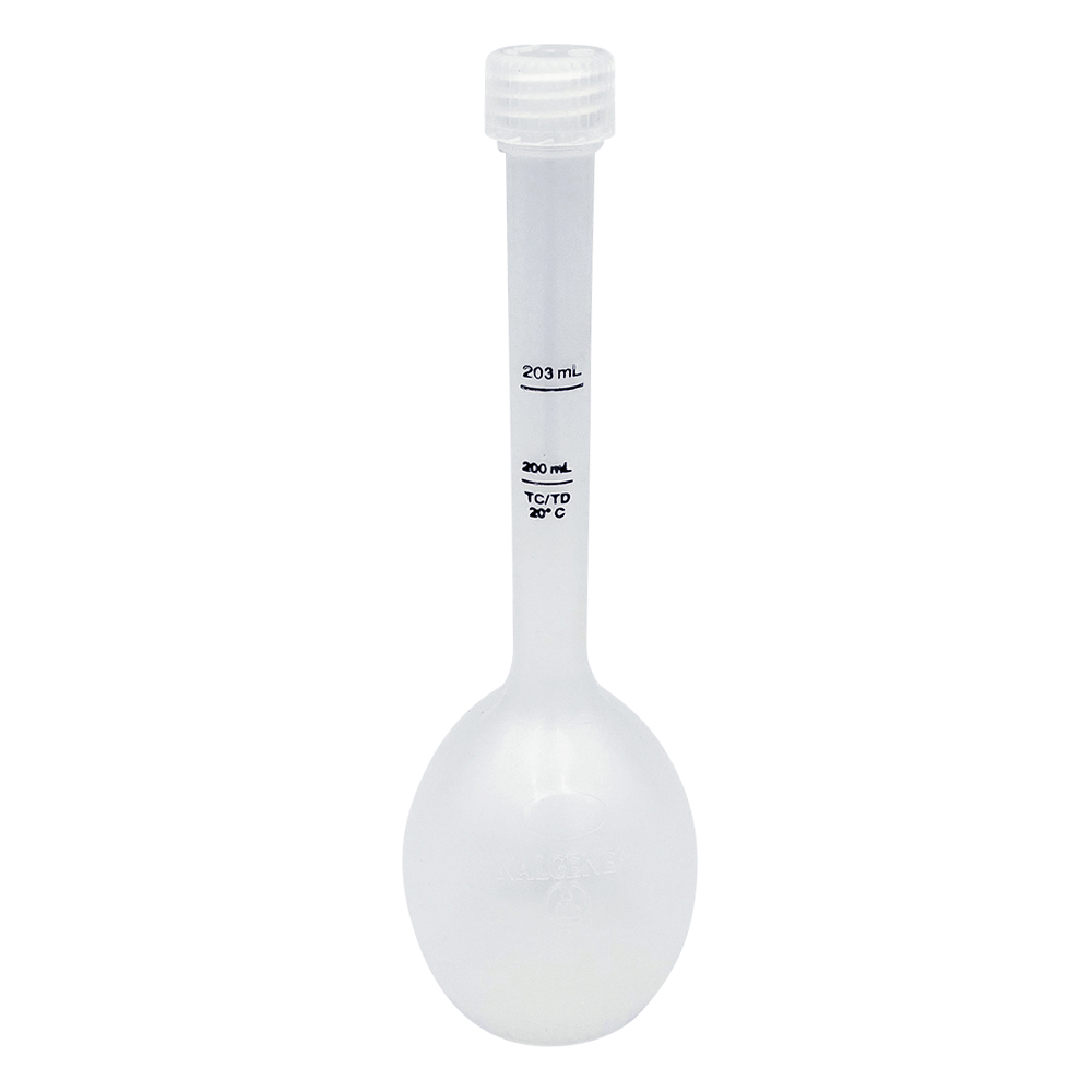 Nalgeneメスフラスコ（PPCO製） 200mL画像