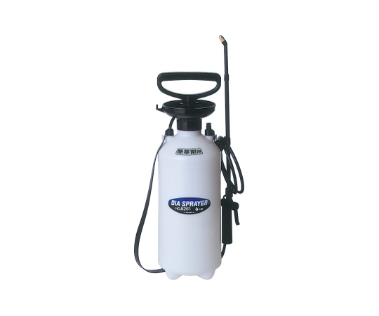 プレッシャー式噴霧器　除草剤用　エンプラ製　6L　45cm　ノズル付