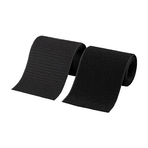 ﾏｼﾞｯｸﾃｰﾌﾟ 縫製ﾀｲﾌﾟ 100mm×1m 黒 1ｾｯﾄ画像