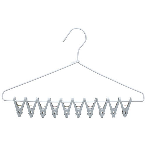 洗濯物が一度に外せる ﾋﾟﾝﾁﾊﾝｶﾞｰ ﾋﾟﾝﾁ10個付 1個