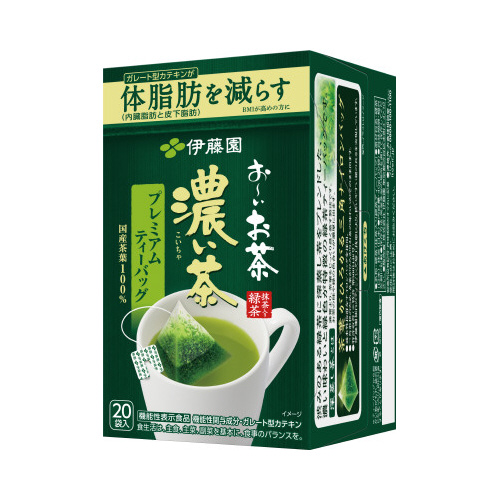 プレミアムＴＢ　　おーいお茶濃い茶　２０袋×３画像