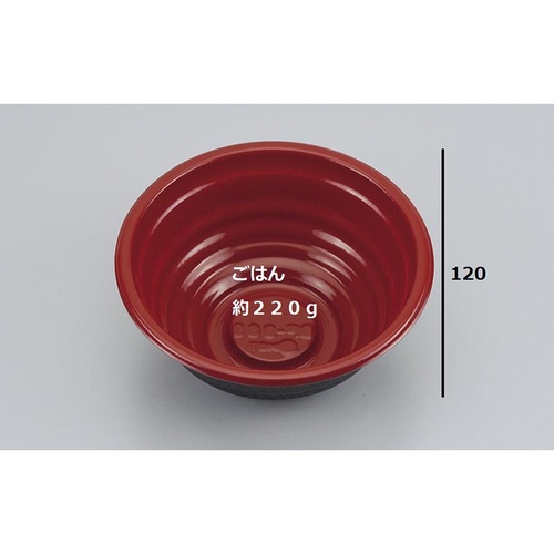 シーピー化成 どんぶり容器 BF-360 錦 本体 発泡画像