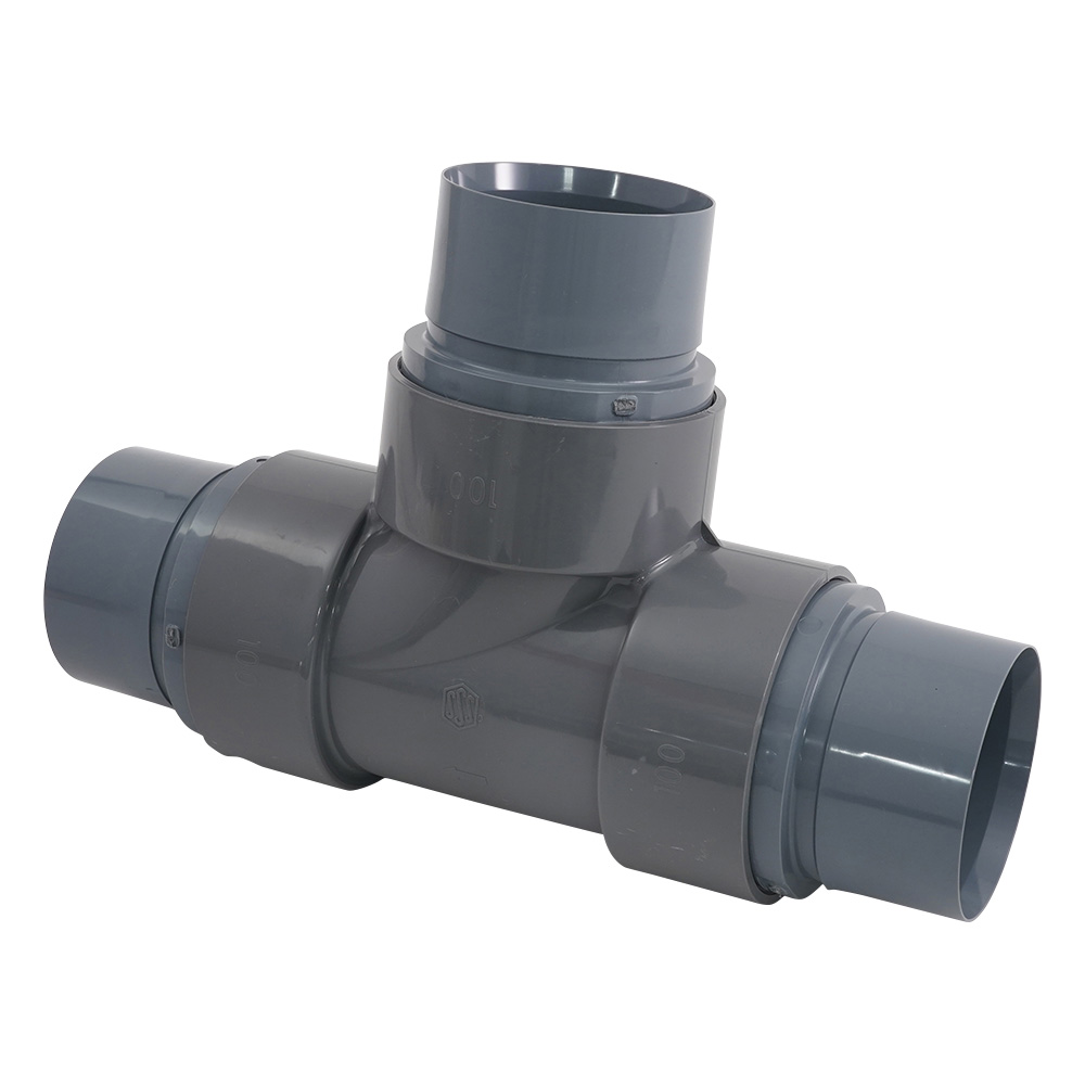 配管用部品　2連ダクト（中間型）　φ100mm用画像