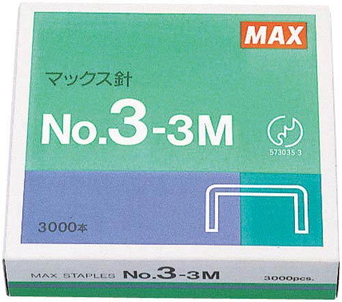 ホッチキス　中型３号３０００本　３箱画像