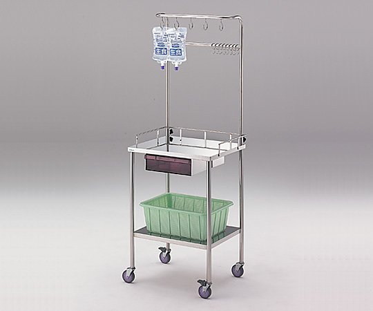 コンパクト点滴処置車 550×450×1580mm画像
