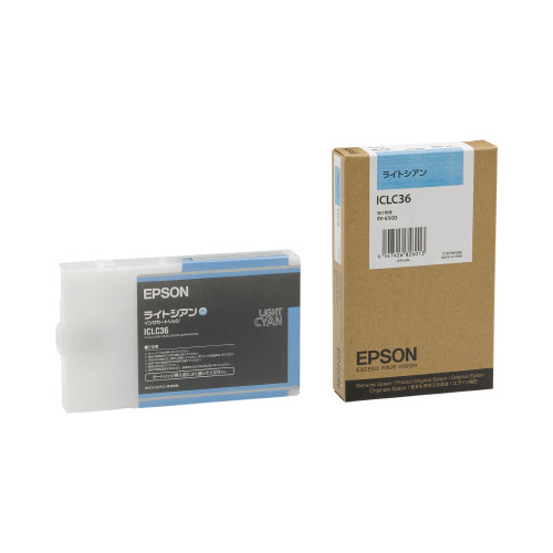 純正インク　ＩＣＬＣ３６Ａ　ライトシアン画像