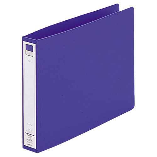 ﾘﾝｸﾞﾌｧｲﾙ(ｶﾄﾞﾛｯｸ&ﾂｲｽﾄﾘﾝｸﾞ) B5ﾖｺ 2穴 200枚収容 背幅36mm 青 1冊画像