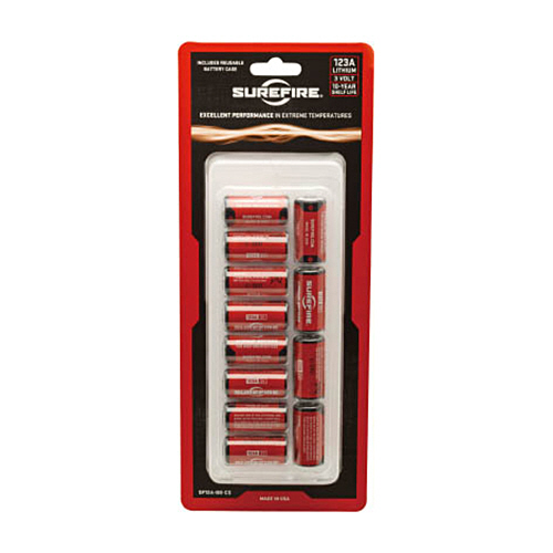 長寿命ﾘﾁｳﾑ電池 CR123A 1ﾊﾟｯｸ(12個)画像