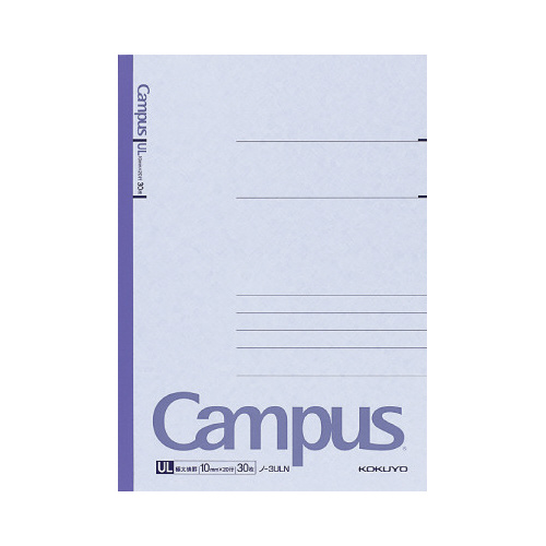 キャンパスノート　セミＢ５極太横罫３０枚画像