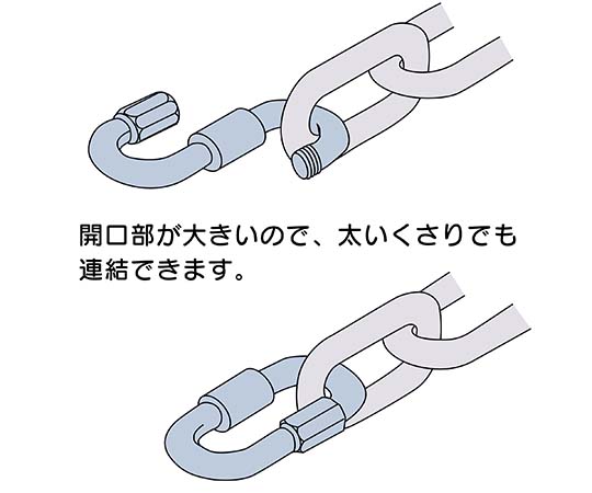 ステン回転リング　6mm リングが周囲を反射しつつ、光沢のある表面が際立つ様子