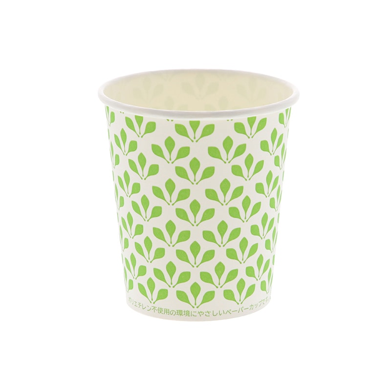 ペーパーカップ水性コートＥ７オンス　リーフ口径７３画像