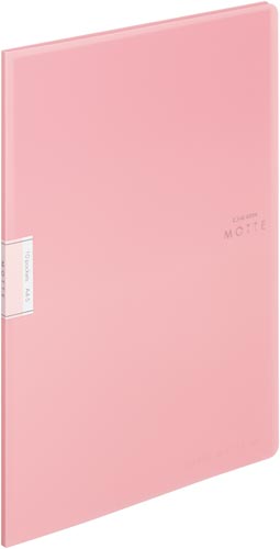 クリヤーブックモッテＡ４縦　１０Ｐ　薄ピンク１０冊画像