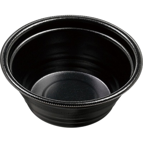 エフピコ 麺容器 DLV麺丼15(58) MFP 本体 黒W画像