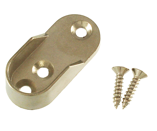 Uブラケット　ネジ止　シルバー